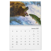 Grizzly Beren Wall Agenda Kalender (Jan 2027)
