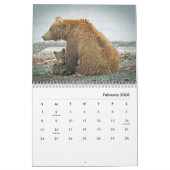 Grizzly Beren Wall Agenda Kalender (Feb 2026)