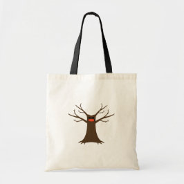 Grizzly Boom Dragend Een Mondkapje Boodschappentas Tote Bag
