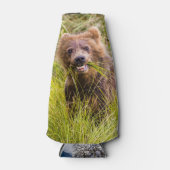 Grizzly cub grazing, Alaska Flesjeskoeler (Voorkant)