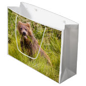 Grizzly cub grazing, Alaska Groot Cadeauzakje (Voorkant Gekanteld)