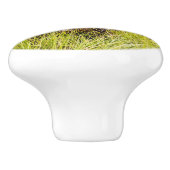 Grizzly cub grazing, Alaska Keramische Knop (Zijkant)