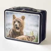 Grizzly Cubs die op zoek zijn naar hun moeder (Voorkant)