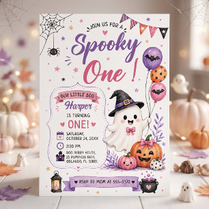 Grizzly Eén Halloween Verjaardagsfeestje Kaart