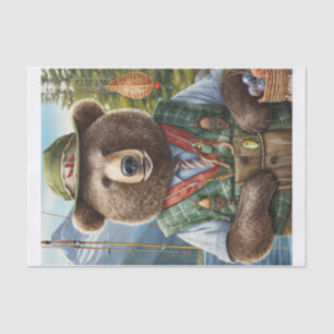 Grizzly en Lures, George het Beer haalt eten Tissuepapier