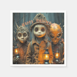 Grizzly Enge Halloween Kinderen Servet