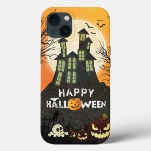 Grizzly Griezelen Huis Kostuum Nacht Lucht Hallowe iPhone 13 Hoesje