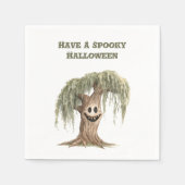 Grizzly Halloween Boom Servet (Voorkant)
