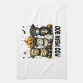 Grizzly Halloween Hoogland Koe Theedoek (Verticaal)