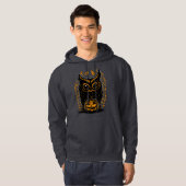 Grizzly Halloween-uil Hoodie (Voorkant volledig)