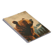  grizzly illustratie notitieboek (Rechterzijde)