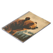  grizzly illustratie notitieboek (Linkerzijde)