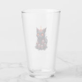 Grizzly Kat Kaars Glas (Achterkant)