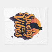 Grizzly Kat Vibes 2 Fleece Deken (Voorkant (Horizontaal))