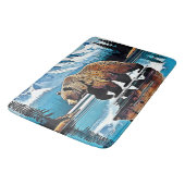 Grizzly Lake Bergzicht Badmat (Gekanteld)
