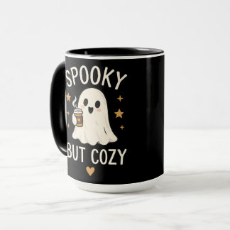 Grizzly Maar Gezellig Geest Halloween Patroon Koff Mok