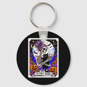 Grizzly Mama Tarotkaart Halloween Moeder Schedel M Sleutelhanger