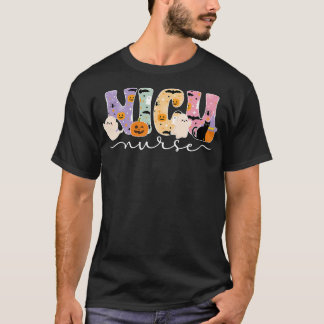 Grizzly NICU-verpleegster Halloween NICU-verplegin T-shirt