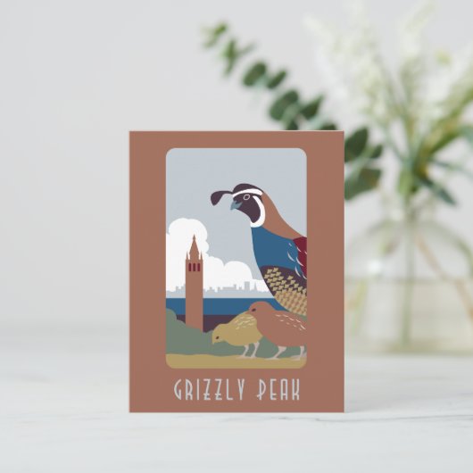 Grizzly Peak briefkaart (Staand voorkant)