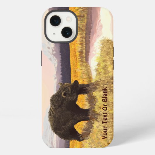 Grizzly Pond iPhone Hoesje (Achterkant)