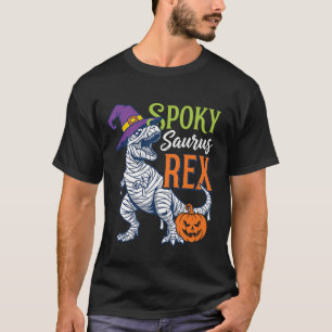 Grizzly Saurus Rex Mummie Dinosaur Halloween T-shirt