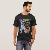 Grizzly Saurus Rex Mummie Dinosaur Halloween T-shirt (Voorkant volledig)