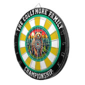 Grizzly Target Overlay-ontwerp Dartbord (Voorkant Rechts)