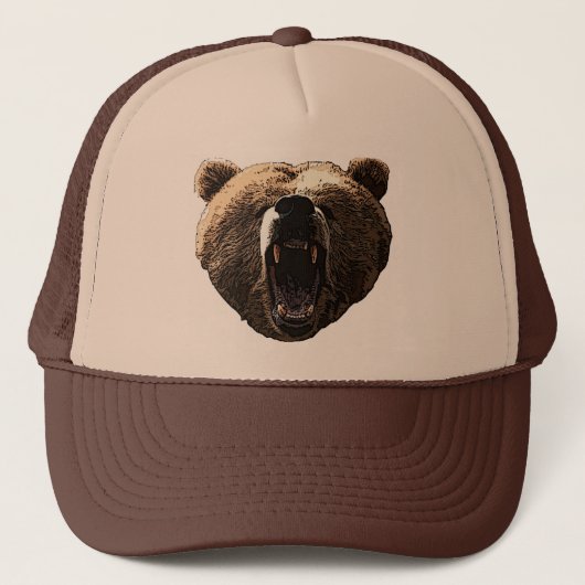 Grizzly Trucker Hat Pet (Voorkant)