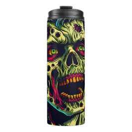 Grizzly Zombie Stripboek Pop Art Thermosbeker