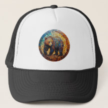 Grizzlybeer Artistieke Natuurlijke Geest Esthetisc