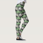 Grizzlybeer Bos Tegelontwerp Leggings (Rechts)