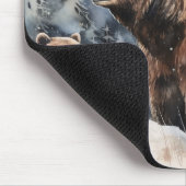 Grizzlybeer en baby muismat (Hoek)