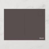 Grizzlybeer met minimale inspanning Grappig Briefkaart (Achterkant)
