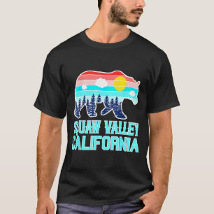 Grizzlybeer Olympic Valley Californië vintage T-shirt
