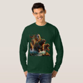 GrizzlyChief Riding Grizzly Beer T-shirt (Voorkant volledig)