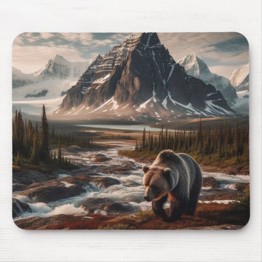 Grizzy Beer Muismat (Voorkant)