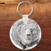 Grizzy Beer Sleutelhanger (Voorkant)
