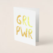 GRL PWR FOLIE KAARTEN (Voorkant)