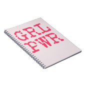 GRL PWR (girlpower) Notitieboek (Rechterzijde)