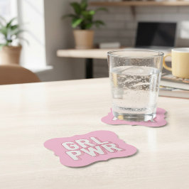 GRL PWR KARTONNEN ONDERZETTERS