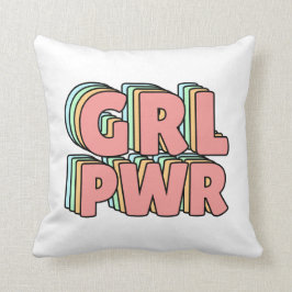 GRL PWR Pastel Kussen