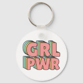 GRL PWR Pastel Sleutelhanger (Voorkant)