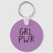 GRL PWR | Sleutelring Sleutelhanger (Voorkant)