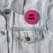 GRL PWR-speld Ronde Button 5,7 Cm (In situ)