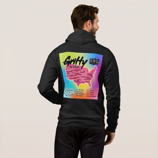 GRL Virtual Tour Hoodie (Achterkant volledig)