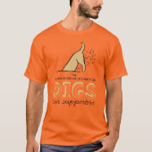GRLS DIGS supporters T-Shirt (Voorkant)