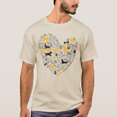 GRLS Hart T-shirt (Voorkant)