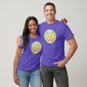 GRLS Krans Hond T-shirt (Unisex)