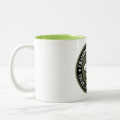 GRN CBC-ronde Tweekleurige Koffiemok (Links)