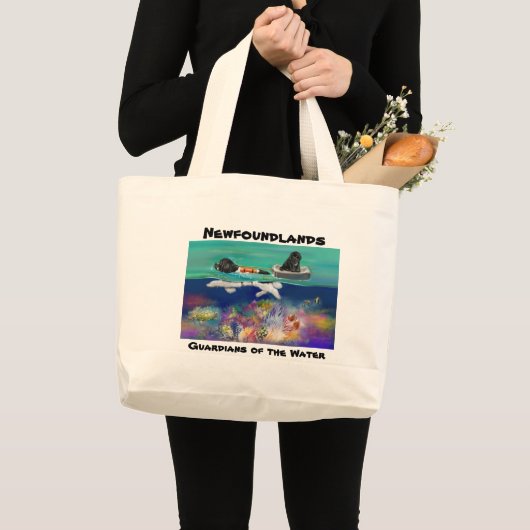 GRNC-watertestlandseer Grote Tote Bag (Voorkant (product))